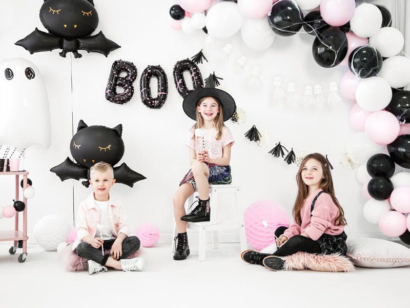 Halloween Helium Ballon Vleermuis 80cm van Partydeco koop je bij Partywinkel
