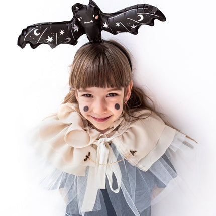 Halloween Helium Ballon Vleermuis Leeg 40cm van Partydeco koop je bij Partywinkel