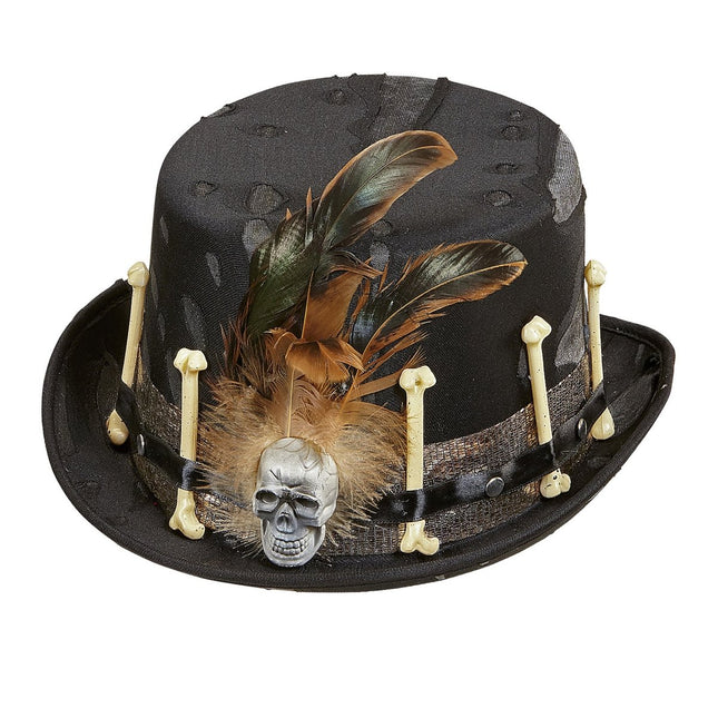 Halloween Hoed Hoog Voodoo van Widmann koop je bij Partywinkel