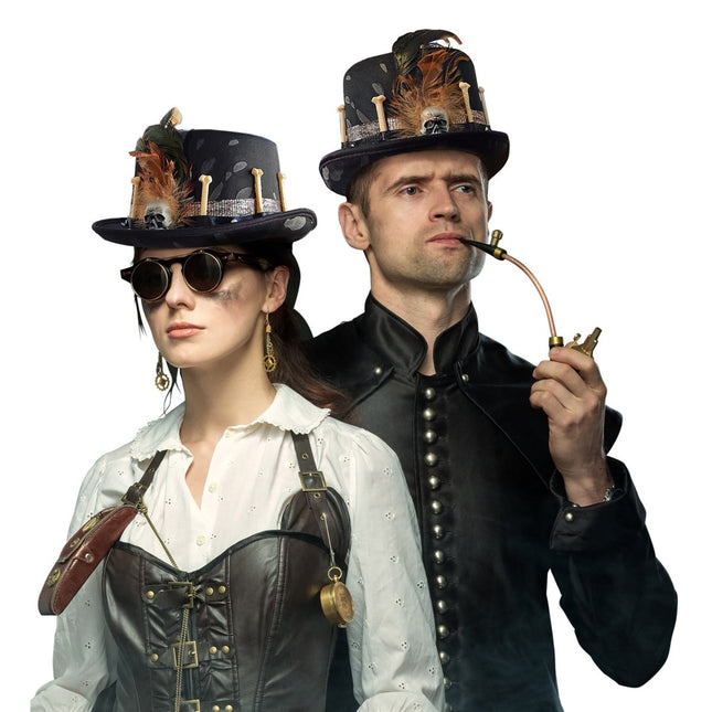 Halloween Hoed Hoog Voodoo van Widmann koop je bij Partywinkel