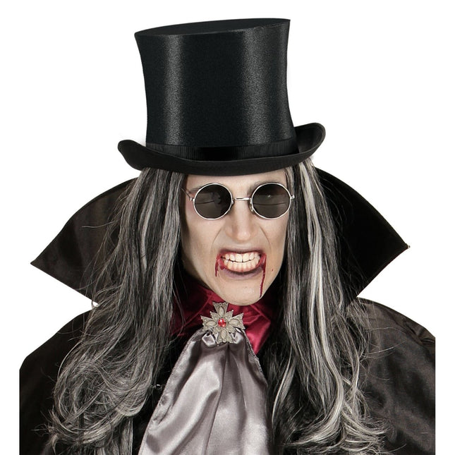 Halloween Hoed Zwart Hoog van Widmann koop je bij Partywinkel