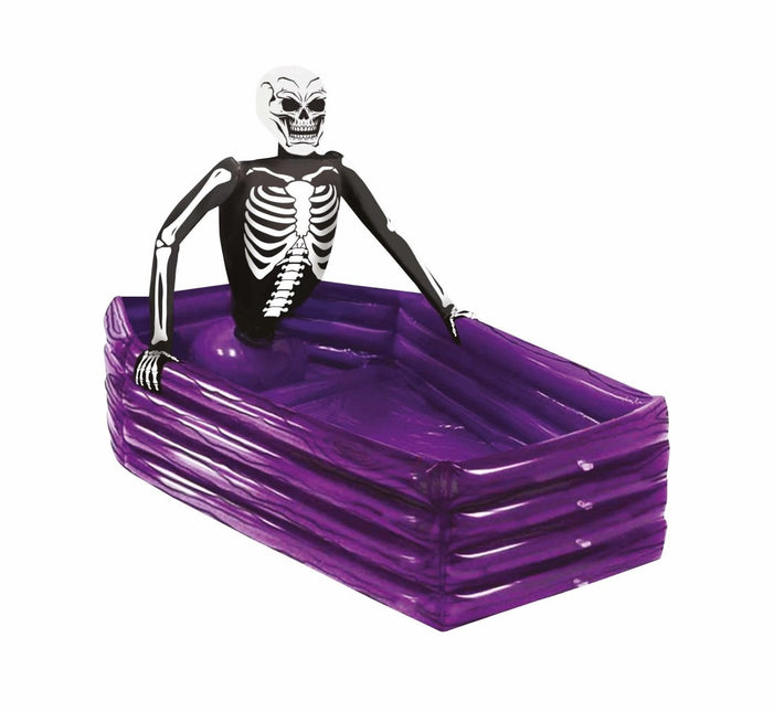 Halloween Ijsbakken Skeletkist 1m van Fiestas Guirca koop je bij Partywinkel