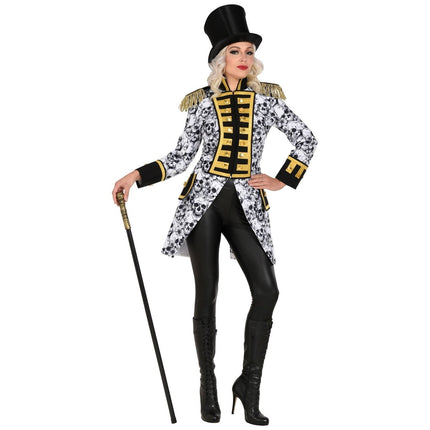 Halloween Jas Dames Schedels van Widmann koop je bij Partywinkel