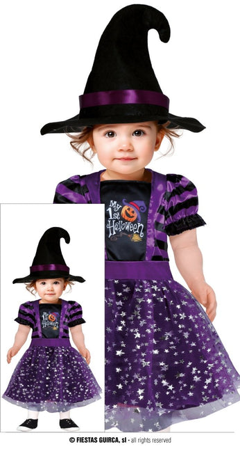Halloween Jurk Baby Heks - Partywinkel - 8434077761403