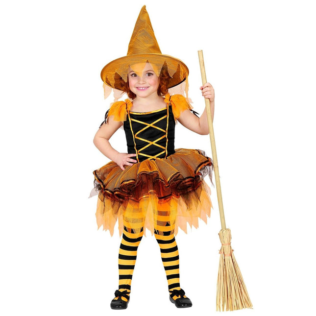 Halloween Jurk Baby Heks Ballerina van Widmann koop je bij Partywinkel
