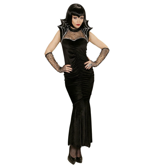 Halloween Jurk Dames Spiderella van Widmann koop je bij Partywinkel