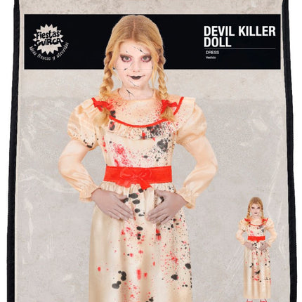 Halloween Jurk Meisje Duivelse Killer van Fiestas Guirca koop je bij Partywinkel