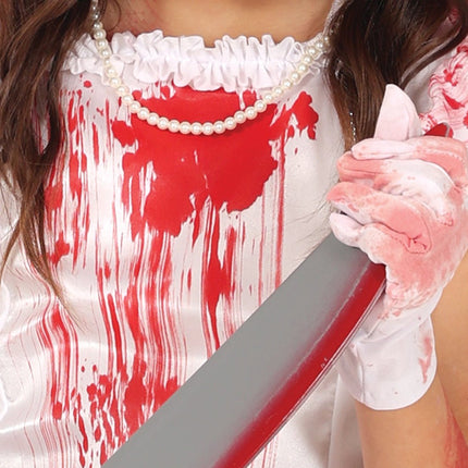 Halloween Jurk Meisje Met Bloed van Fiestas Guirca koop je bij Partywinkel
