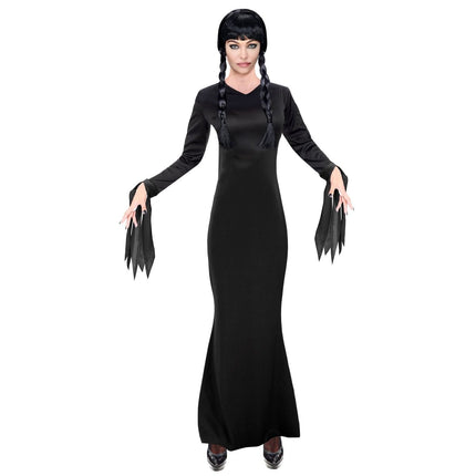 Halloween Jurk Zwart Dames van Widmann koop je bij Partywinkel