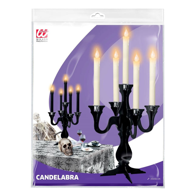 Halloween Kandelaar 42cm van Widmann koop je bij Partywinkel
