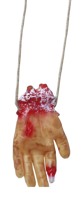 Halloween Ketting Bloederige Hand van Fiestas Guirca koop je bij Partywinkel