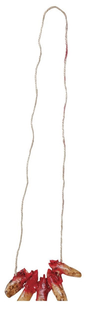 Halloween Ketting Bloederige Vingers van Fiestas Guirca koop je bij Partywinkel