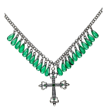 Halloween Ketting Groen Kruis van Widmann koop je bij Partywinkel