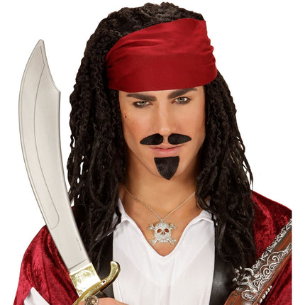 Halloween Ketting Schedel Met Diamanten van Widmann koop je bij Partywinkel