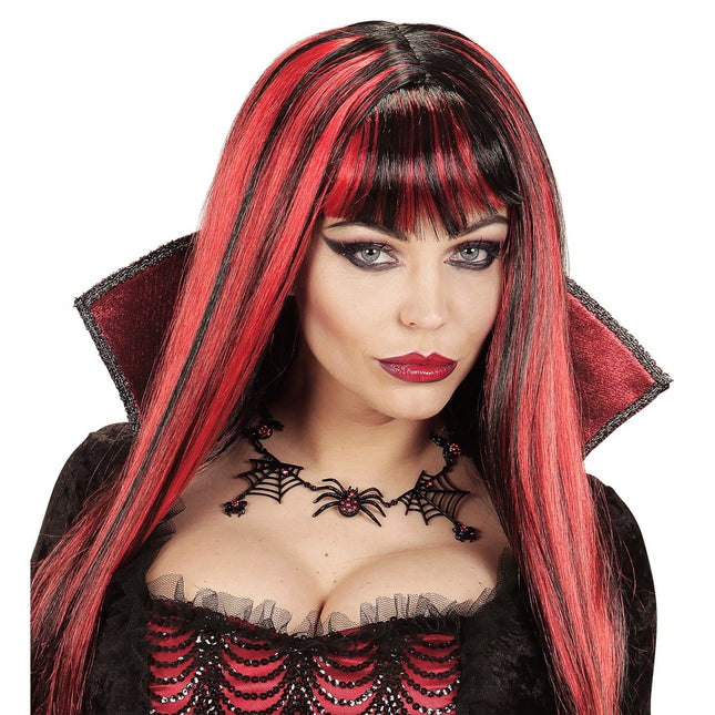 Halloween Ketting Zwart Spinnen van Widmann koop je bij Partywinkel