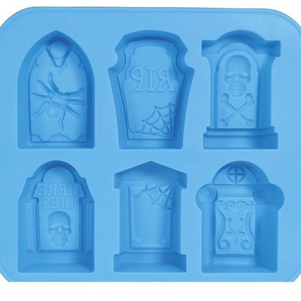 Halloween Koekvormpjes Grafstenen 21cm - Partywinkel - 8434077190449
