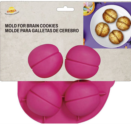 Halloween Koekvormpjes Hersenen 21cm - Partywinkel - 8434077190432