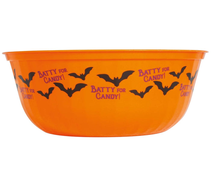 Halloween Kom Oranje 27cm - Partywinkel - 8434077249789