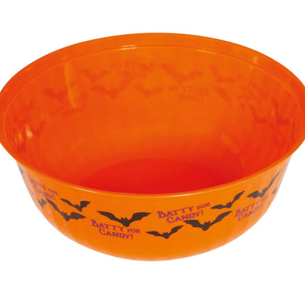 Halloween Kom Oranje 27cm - Partywinkel - 8434077249789