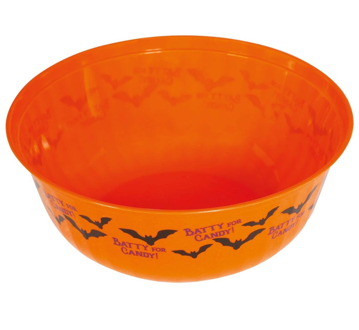 Halloween Kom Oranje 27cm - Partywinkel - 8434077249789
