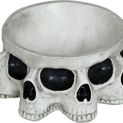 Halloween Kom Schedels 16cm - Partywinkel - 8434077249659