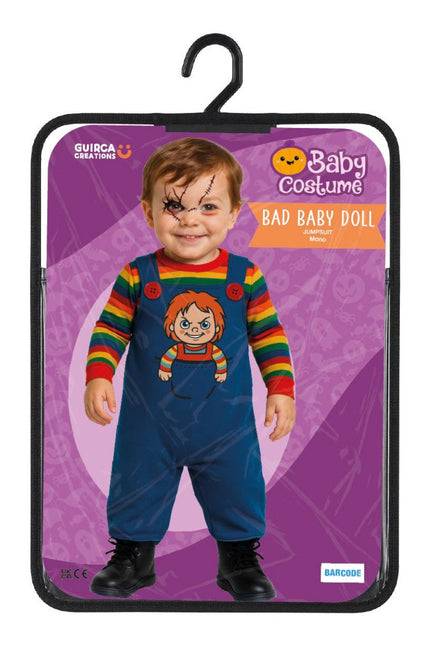 Halloween Kostuum Baby Chucky van Fiestas Guirca koop je bij Partywinkel