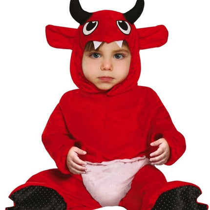Halloween Kostuum Baby Rood van Fiestas Guirca koop je bij Partywinkel