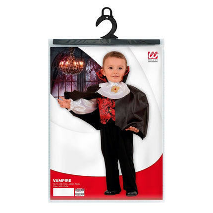 Halloween Kostuum Baby Vampier 4 delig van Widmann koop je bij Partywinkel