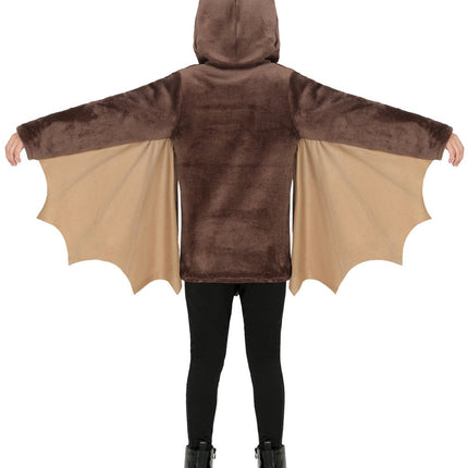 Halloween Kostuum Bruin Kind Vleermuis van Fiestas Guirca koop je bij Partywinkel