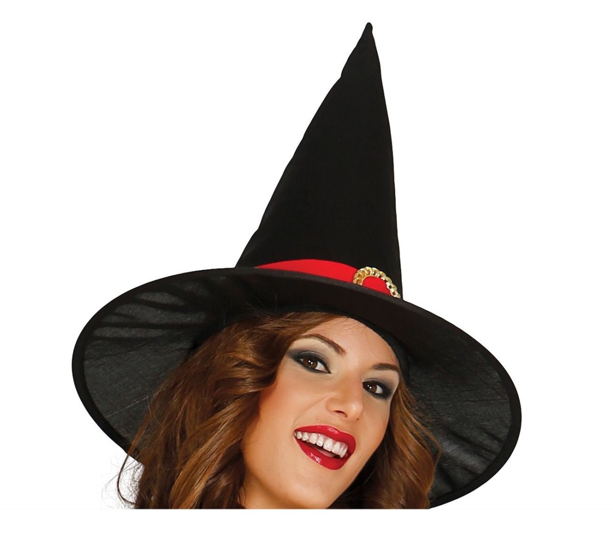 Chapeau De Sorcière Pointu Avec Gants Longs – Accessoire Halloween Femme, Déguisement Soirée