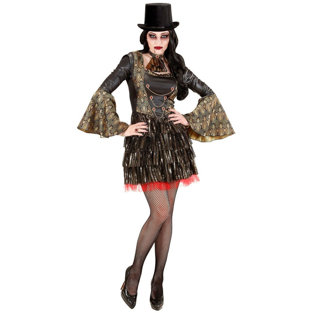 Halloween Kostuum Dames Vampier Gotisch van Widmann koop je bij Partywinkel