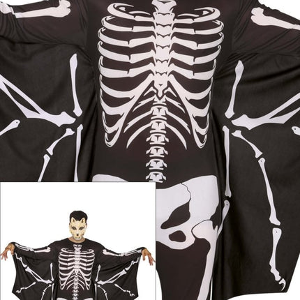 Halloween Kostuum Heren Vleermuis Skelet van Fiestas Guirca koop je bij Partywinkel