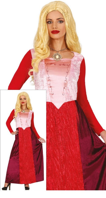 Halloween Kostuum Jurk Heks Hellige Hetty Rood Dames van Fiestas Guirca koop je bij Partywinkel