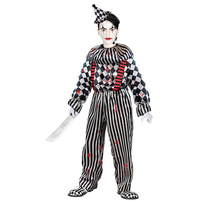 Halloween Kostuum Kind Clown 4 delig van Widmann koop je bij Partywinkel