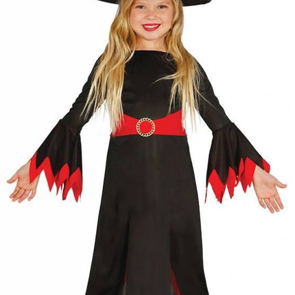 Halloween Kostuum Kind Heks Rood van Fiestas Guirca koop je bij Partywinkel