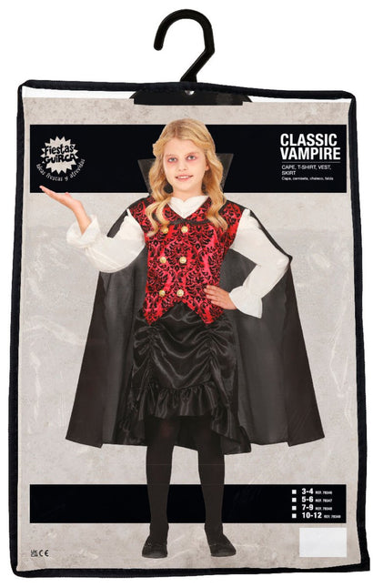 Halloween Kostuum Meisje Vampier van Fiestas Guirca koop je bij Partywinkel