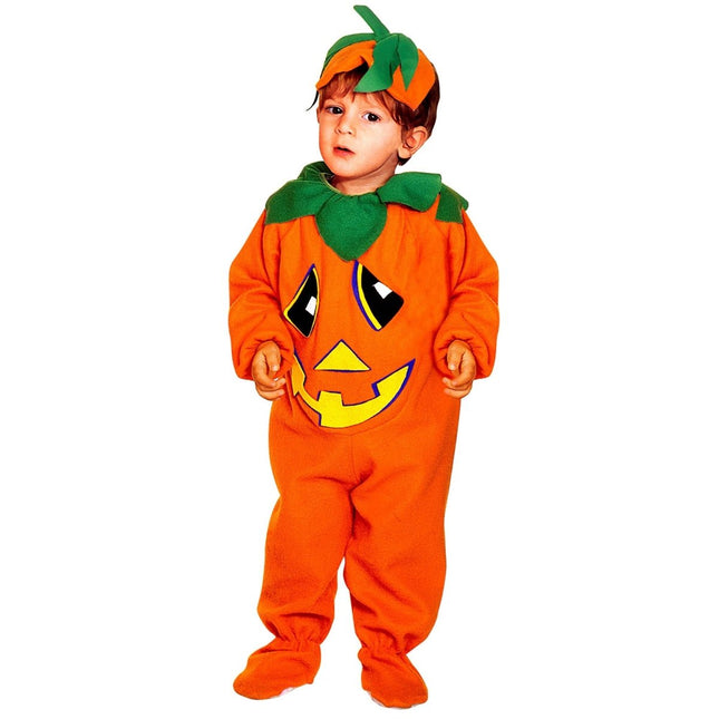 Halloween Kostuum Oranje Baby Pompoen 2 delig van Widmann koop je bij Partywinkel