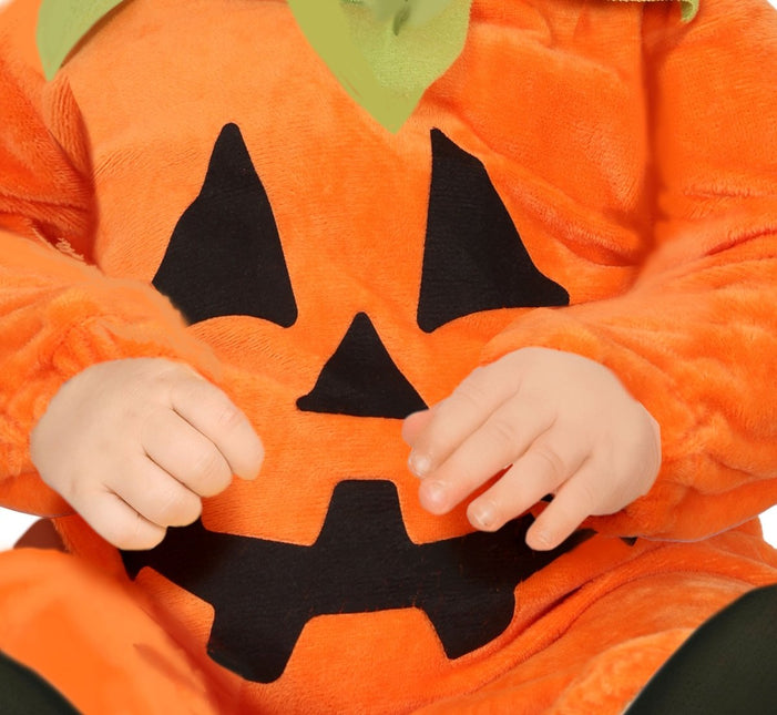 Halloween Kostuum Oranje Baby Pompoen - Partywinkel - 8434077761489