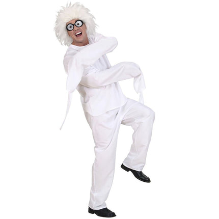Halloween Kostuum Wit Heren Gek van Widmann koop je bij Partywinkel
