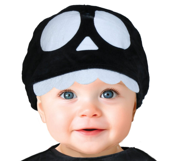 Halloween Kostuum Wit Zwart Baby Skelet - Partywinkel - 8434077761540