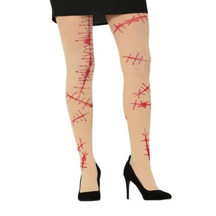 Halloween Kousen Littekens van Fiestas Guirca koop je bij Partywinkel