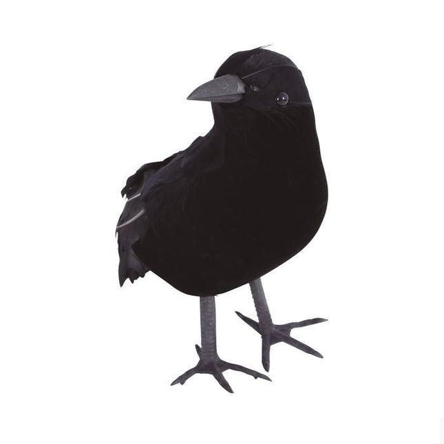 Halloween Kraai 25cm van Fiestas Guirca koop je bij Partywinkel