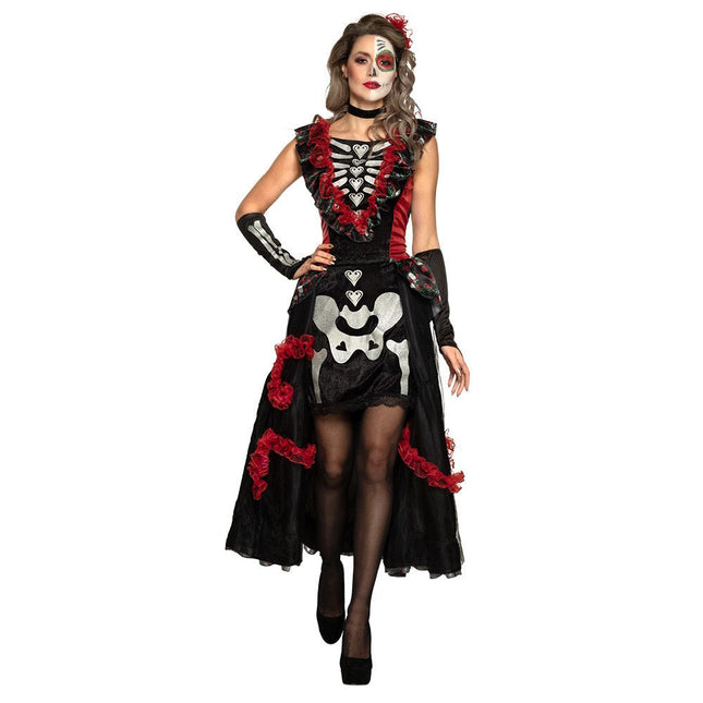 Halloween La Muerte Kostuum van Boland koop je bij Partywinkel