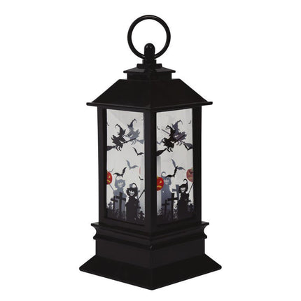 Halloween Lantaarn Kaars 18x9cm van Fiestas Guirca koop je bij Partywinkel