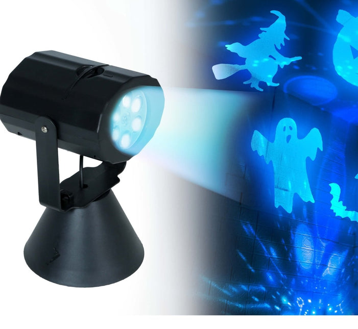 Halloween Led Projector 20cm - Partywinkel - 8434077190562