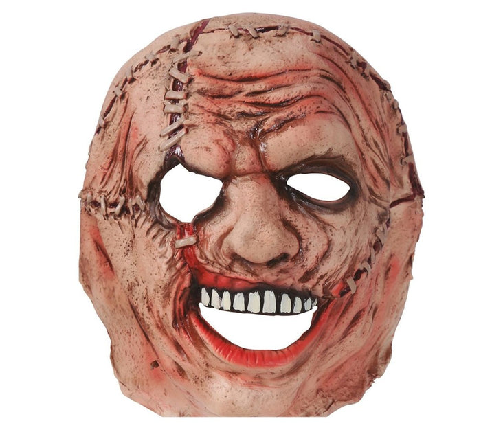Halloween Leder Moordmasker van Fiestas Guirca koop je bij Partywinkel