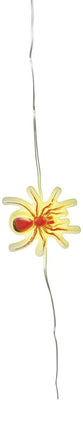 Halloween Lichtsnoer Spinnen 1,2m - Partywinkel - 8434077249956