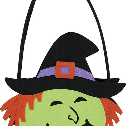 Halloween Mand Heks 16cm - Partywinkel - 8434077249864