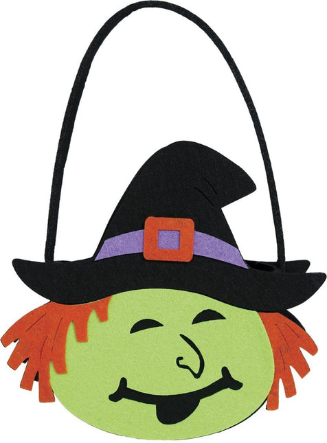 Halloween Mand Heks 16cm - Partywinkel - 8434077249864