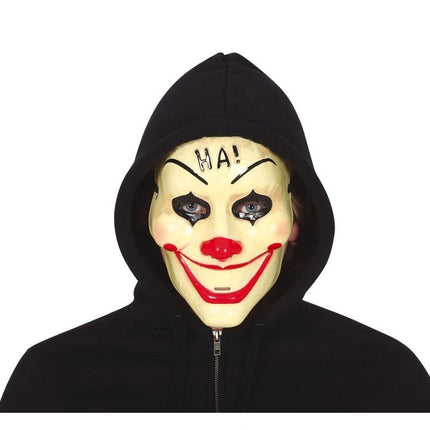 Halloween Masker Horror Clown van Fiestas Guirca koop je bij Partywinkel